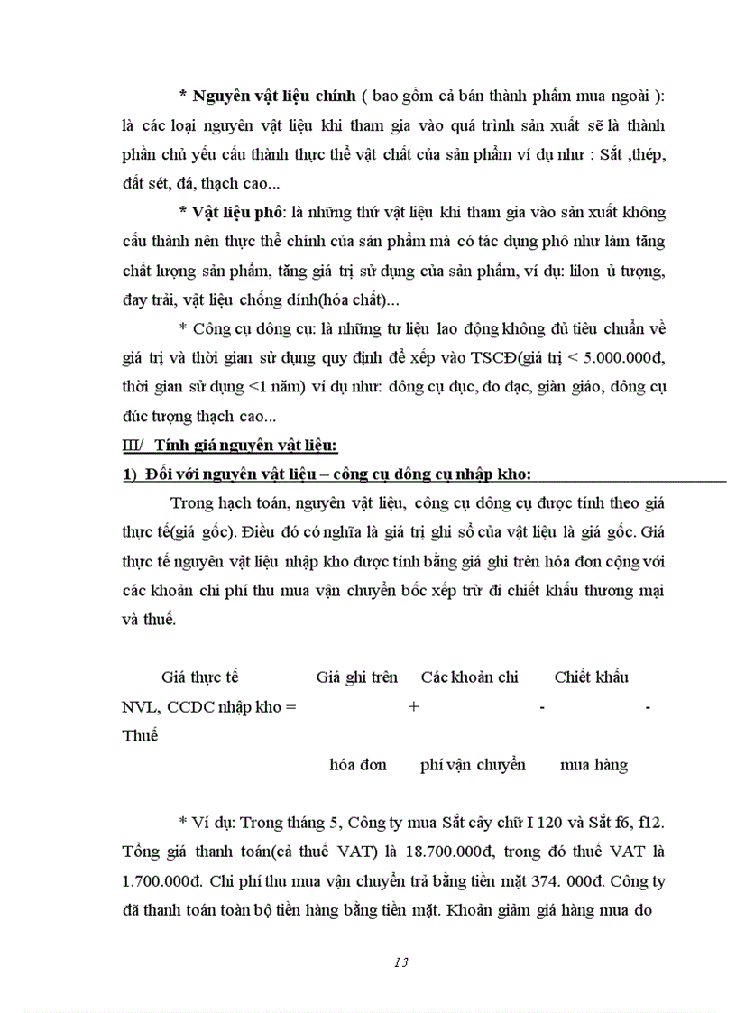 image for page Hạch toán kế toán nguyên vật liệu và công cụ dụng cụ của Công ty TNHH Mỹ Thuật Hữu Nghị 1