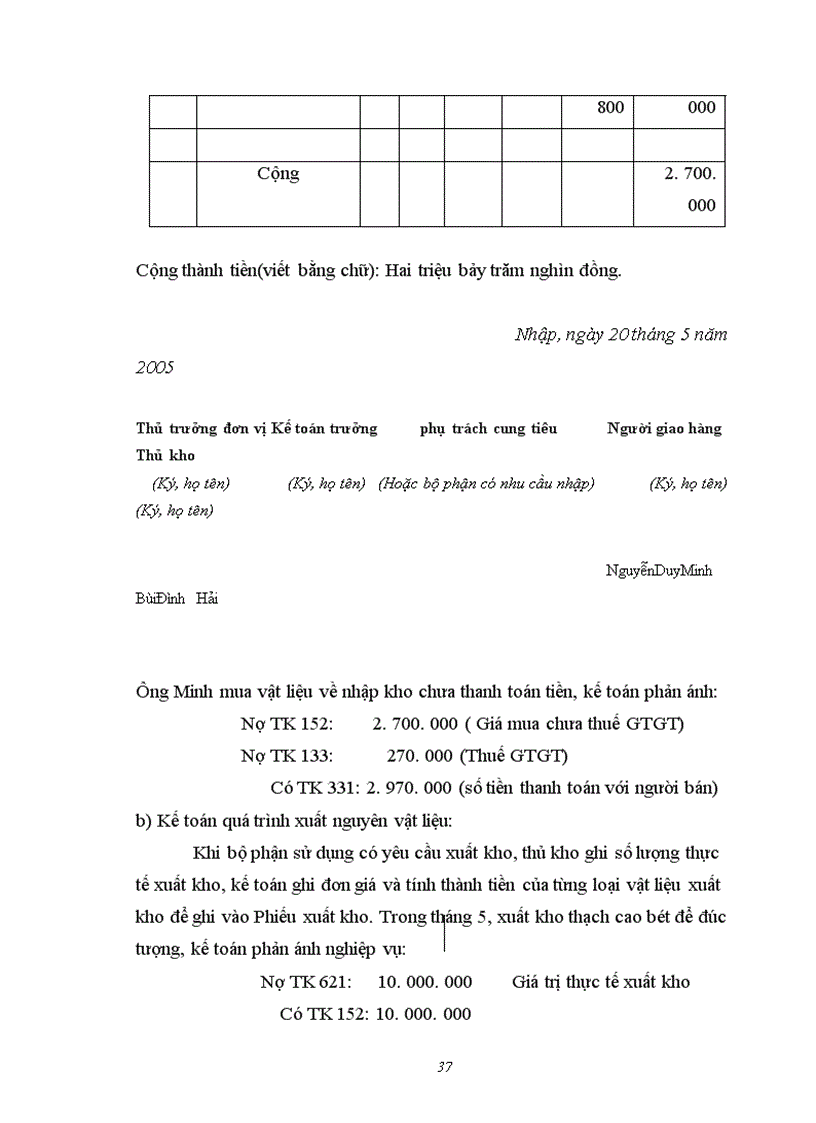 image for page Hạch toán kế toán nguyên vật liệu và công cụ dụng cụ của Công ty TNHH Mỹ Thuật Hữu Nghị 1