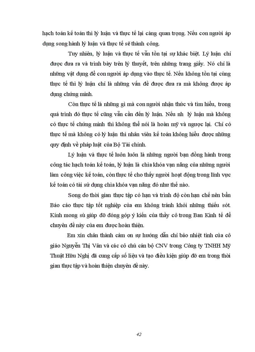 image for page Hạch toán kế toán nguyên vật liệu và công cụ dụng cụ của Công ty TNHH Mỹ Thuật Hữu Nghị 1