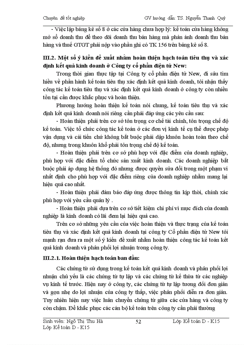 image for page Hoàn thiện kế toán tiêu thụ xác định kết quả kinh doanh tại Công ty Cổ phần điện tử New 1
