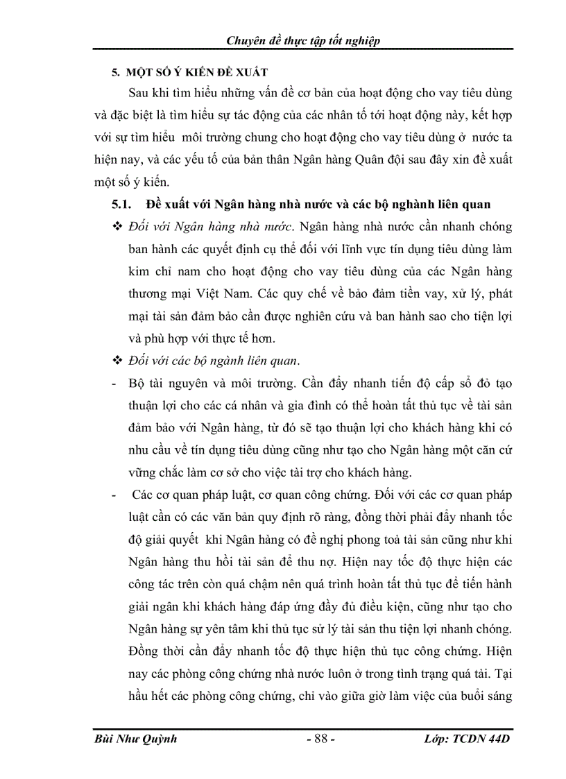 image for page Mở rộng hoạt động cho vay tiêu dùng tại Ngân hàng thương mại cổ phần Quân đội