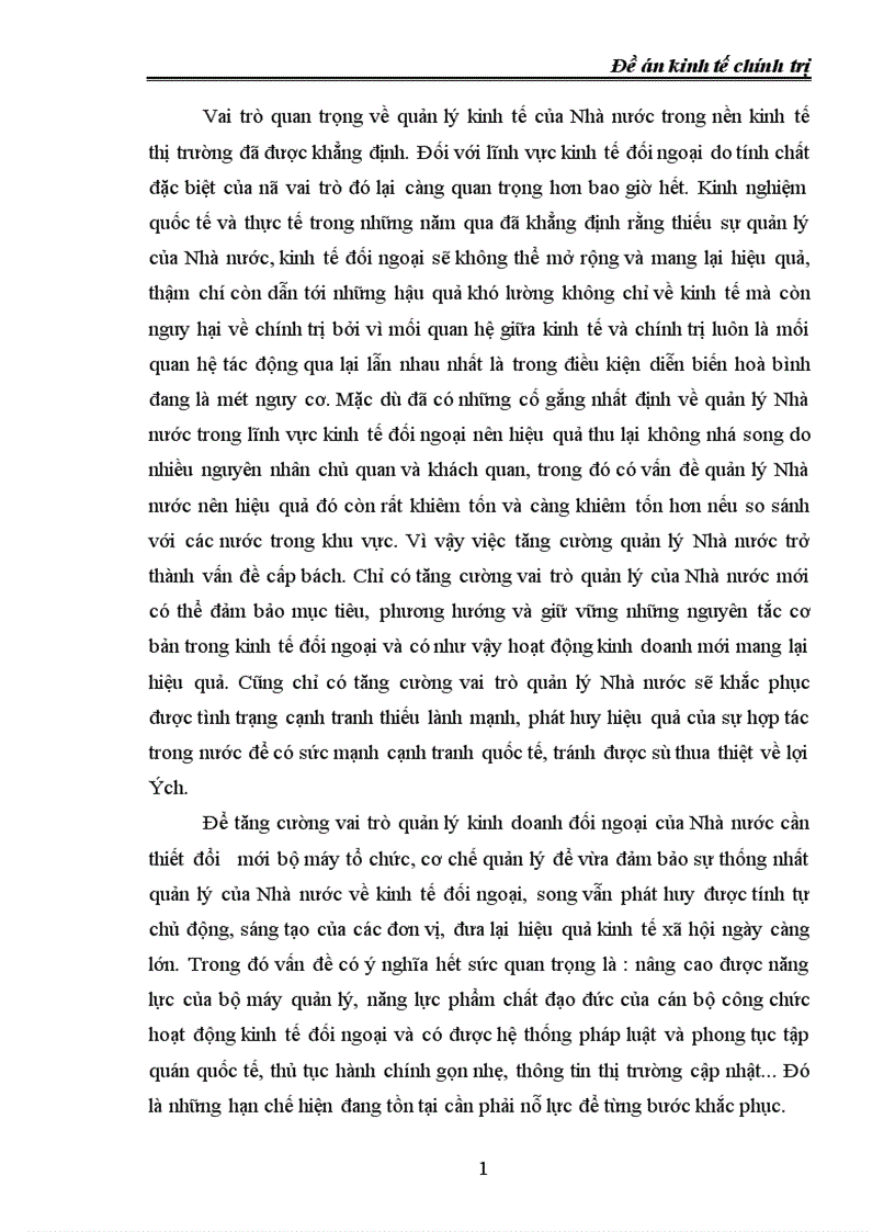 image for page Phân tích thực trạng và các giải pháp cơ bản để mở rộng và nâng cao hiệu quả của kinh tế đối ngoại ở nước ta trong giai đoạn hiện nay