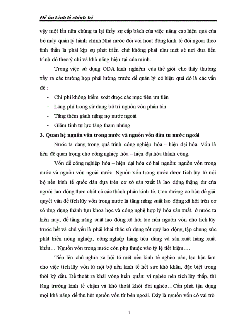 image for page Thực trạng và giải pháp để huy động và sử dụng có hiệu quả nguồn đầu tư của nước ngoài vào nước ta 1