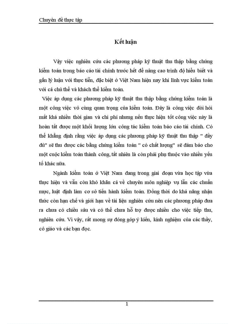 image for page Thực trạng áp dụng các phương pháp kỹ thuật thu thập bằng chứng kiểm toán trong kiểm toán tài chính do Công ty TNHH Kiểm toán Đức Anh thực hiện 1