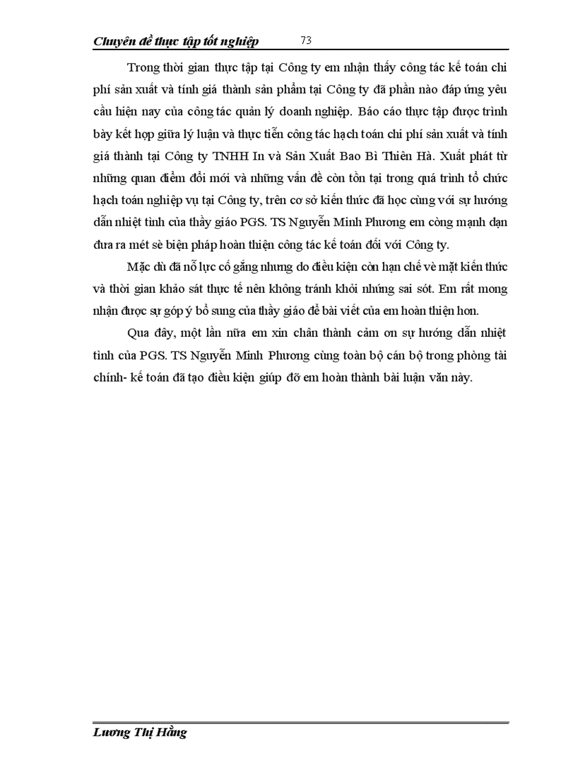 image for page Hoàn thiện kế toán chi phí sản xuất và tính giá thành sản phẩm tại công ty TNHH In và Sản Xuất Bao Bì Thiên Hà 1