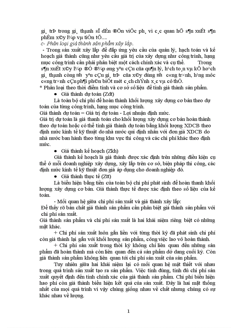image for page Kế toán tập hợp chi phí sản xuất và tính giá thành sản phẩm xây lắp tại công ty cổ phần đầu tư và xây dựng HUD1 1