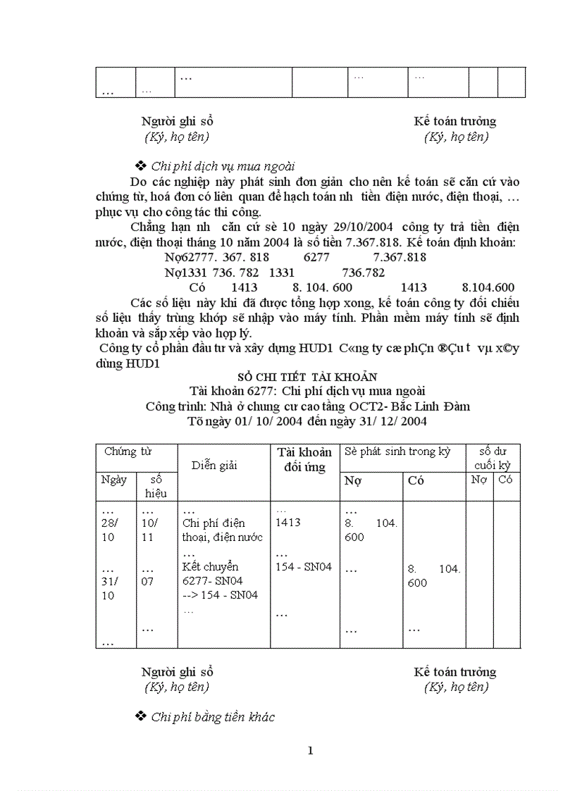 image for page Kế toán tập hợp chi phí sản xuất và tính giá thành sản phẩm xây lắp tại công ty cổ phần đầu tư và xây dựng HUD1 1