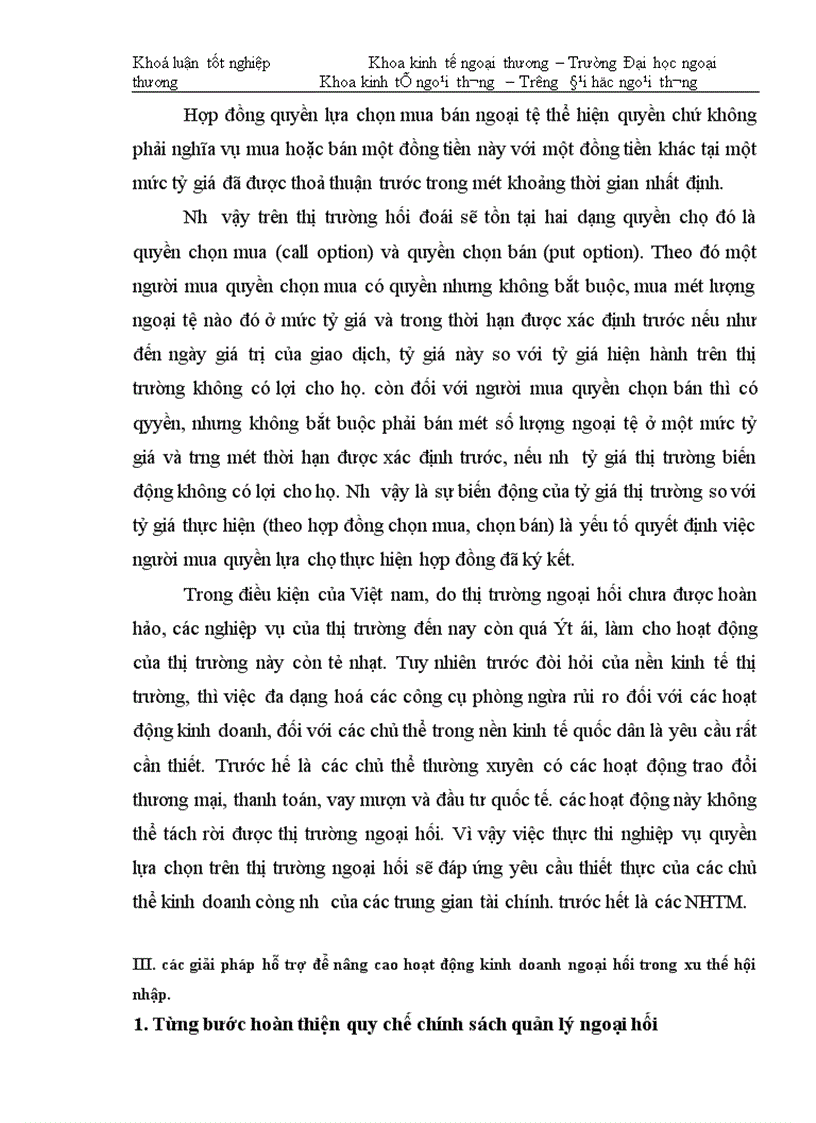 image for page Những giải pháp phát triển thị trường ngoại hối Việt nam trong xu thế hội nhập