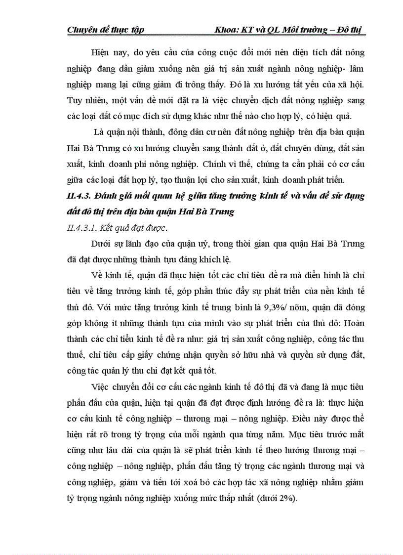 image for page Mối quan hệ giữa tăng trưởng kinh tế và vấn đề sử dụng đất đô thị trên địa bàn quận Hai Bà Trưng