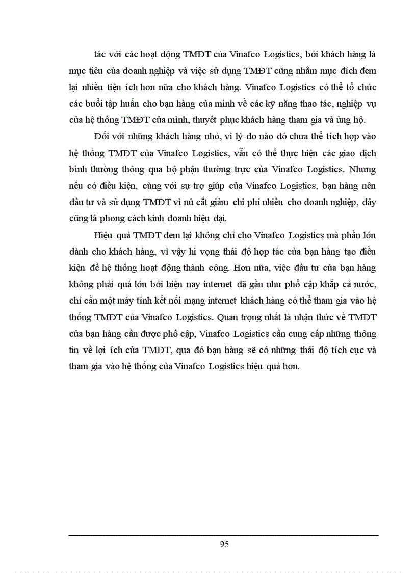 image for page Ứng dụng TMĐT vào hoạt động kinh doanh của công ty TNHH tiếp vận VINAFCO