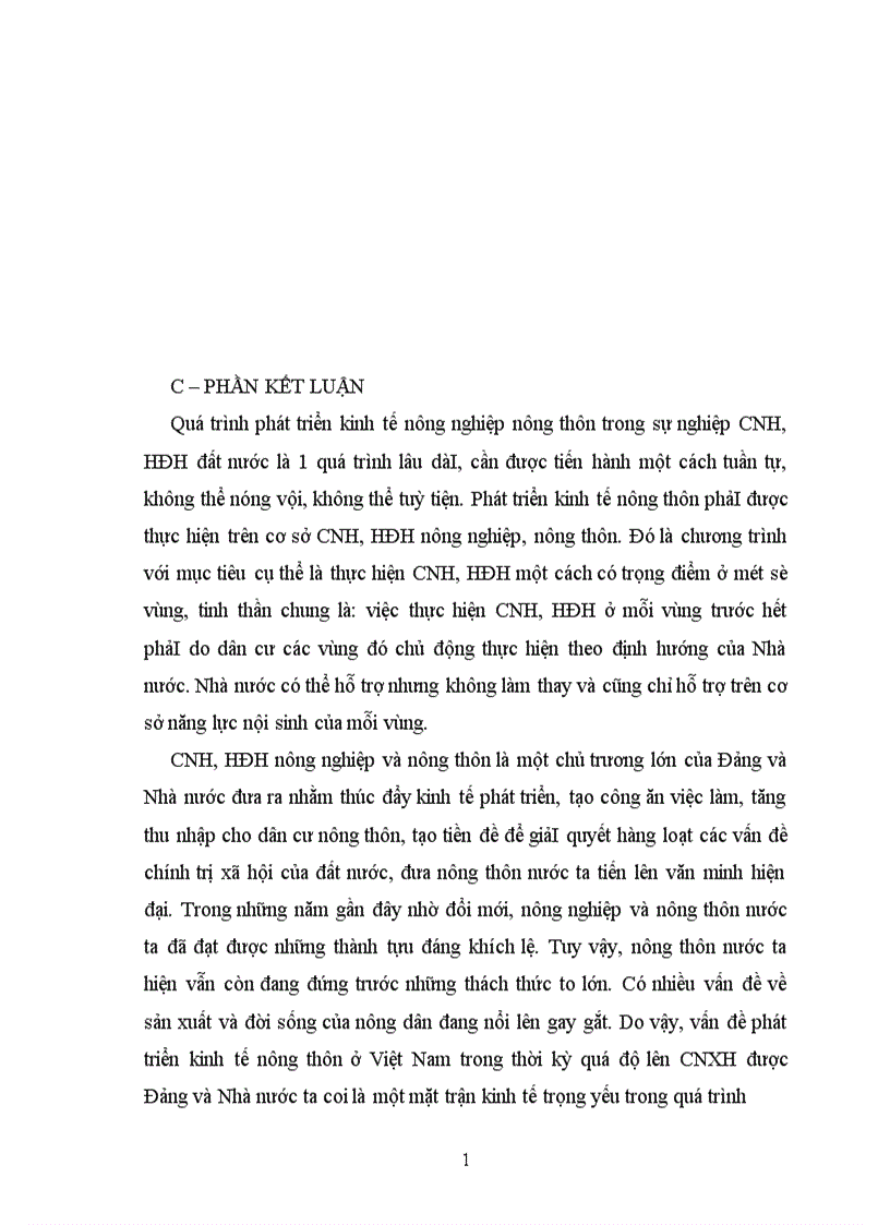 image for page phát triển kinh tế nông thôn trong quá trình công nghiệp hoá hiện đại hoá hiện nay ở Việt Nam