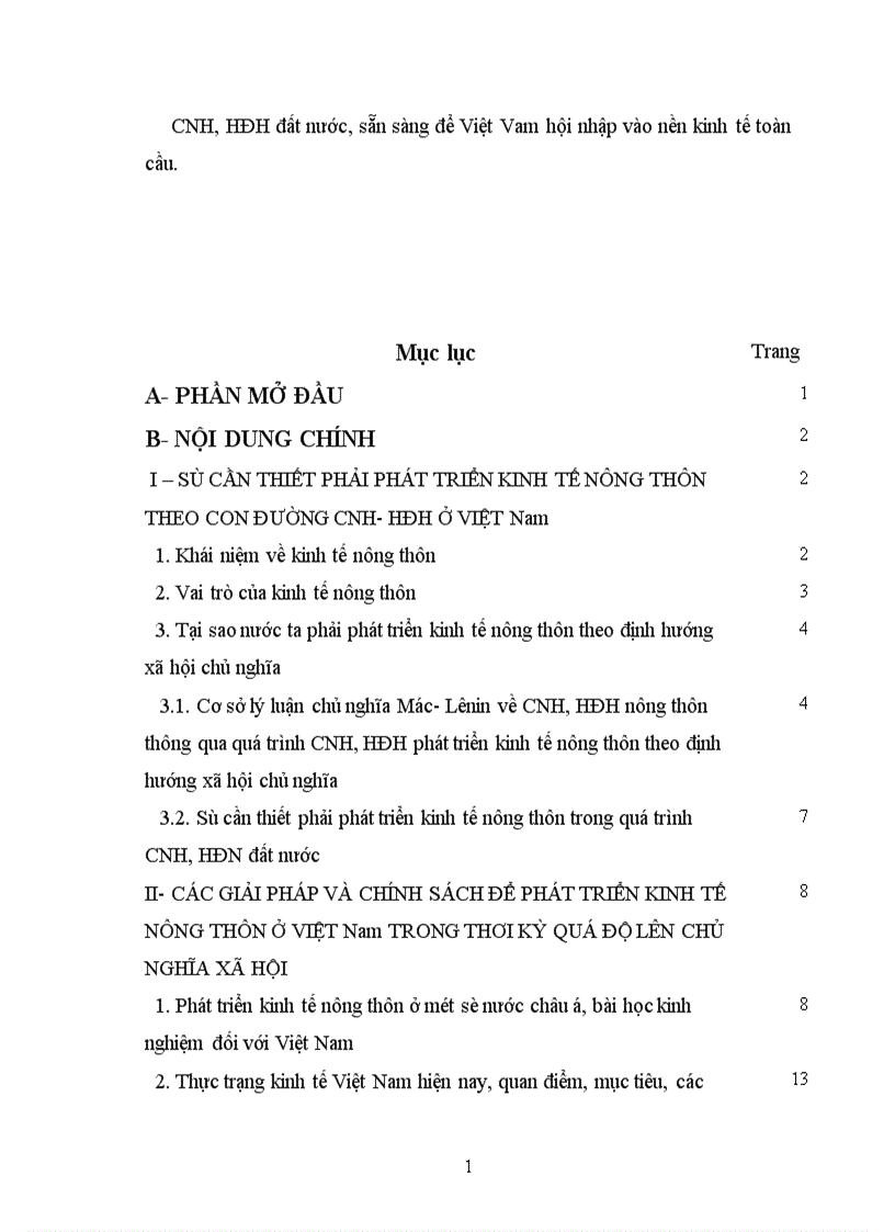 image for page phát triển kinh tế nông thôn trong quá trình công nghiệp hoá hiện đại hoá hiện nay ở Việt Nam