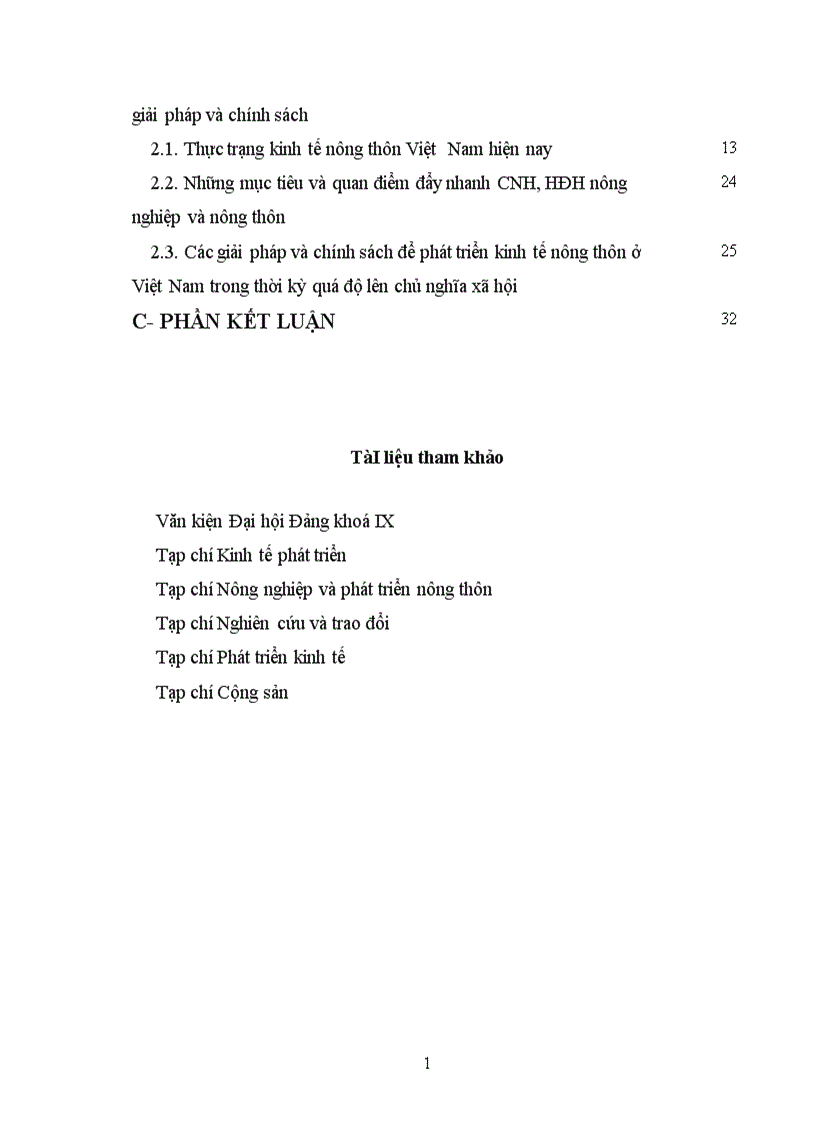 image for page phát triển kinh tế nông thôn trong quá trình công nghiệp hoá hiện đại hoá hiện nay ở Việt Nam