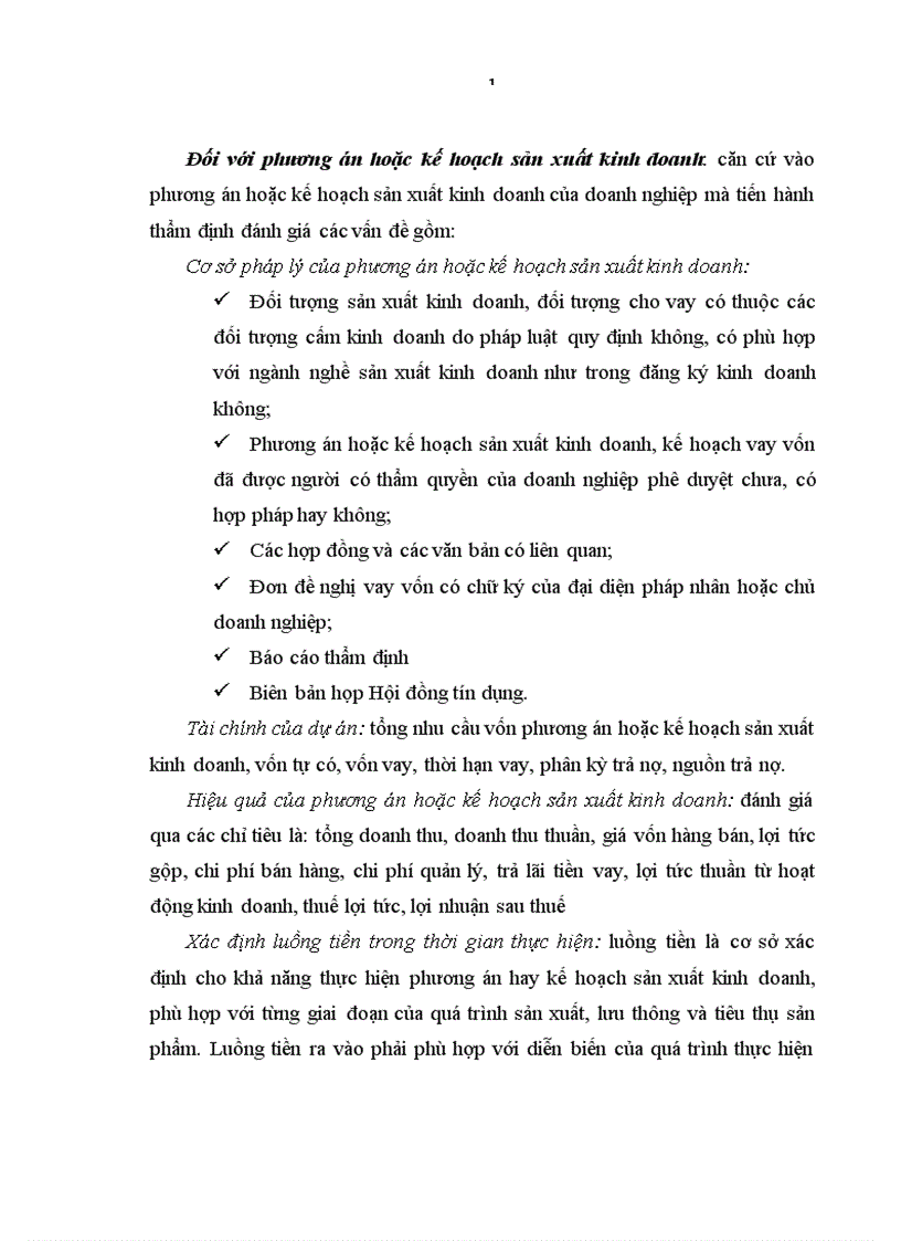 image for page Hoàn thiện hoạt động thẩm định dự án đối với doanh nghiệp của Ngân hàng Nông nghiệp và Phát triển Nông thôn huyện Bình Xuyên 1