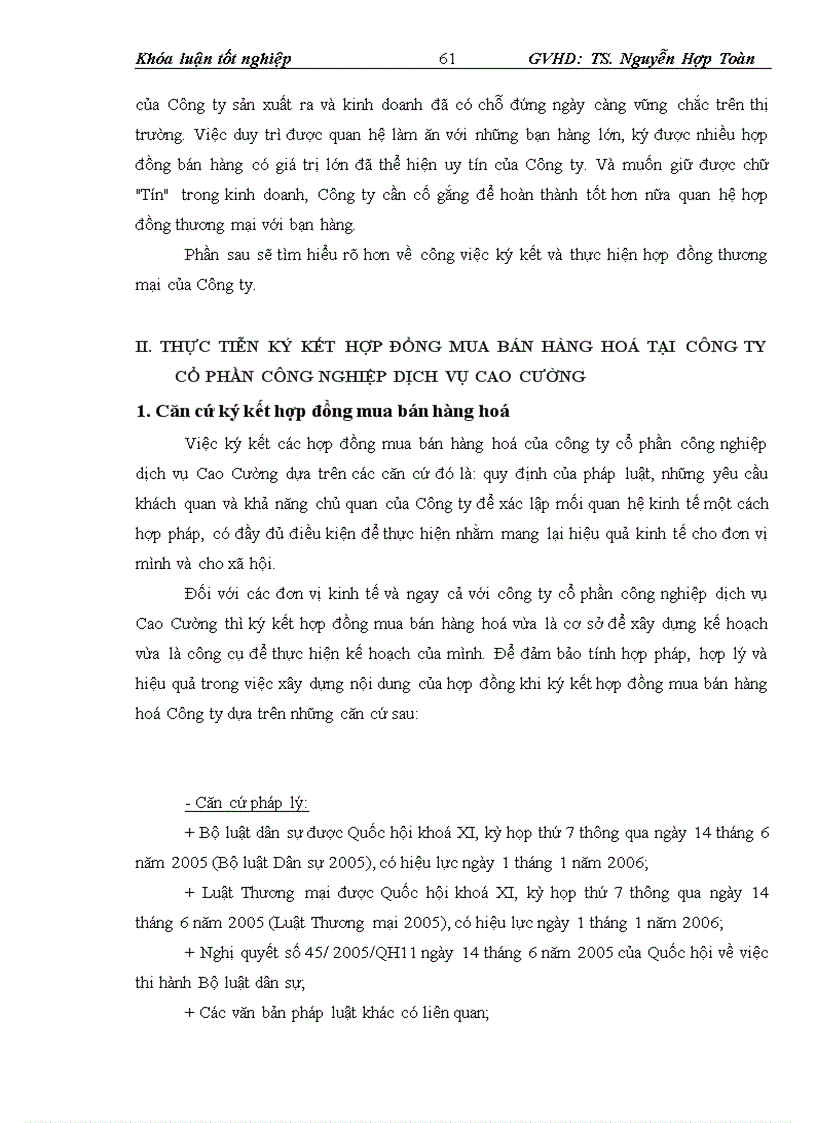 image for page Pháp luật về hợp đồng mua bán hàng hoá Thực tiễn áp dụng tại công ty cổ phần công nghiệp dịch vụ Cao Cường 1