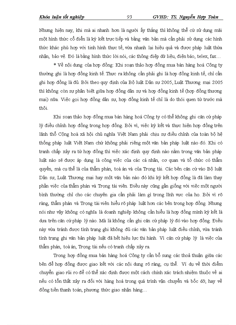 image for page Pháp luật về hợp đồng mua bán hàng hoá Thực tiễn áp dụng tại công ty cổ phần công nghiệp dịch vụ Cao Cường 1