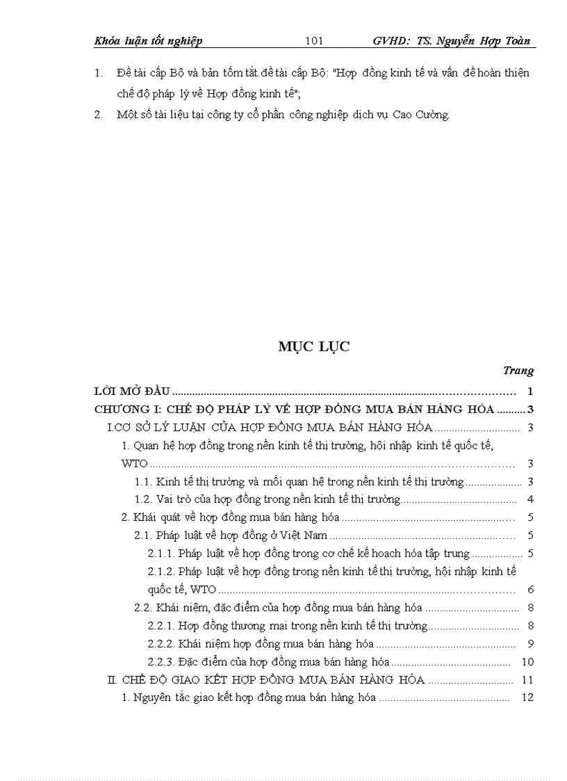 image for page Pháp luật về hợp đồng mua bán hàng hoá Thực tiễn áp dụng tại công ty cổ phần công nghiệp dịch vụ Cao Cường 1