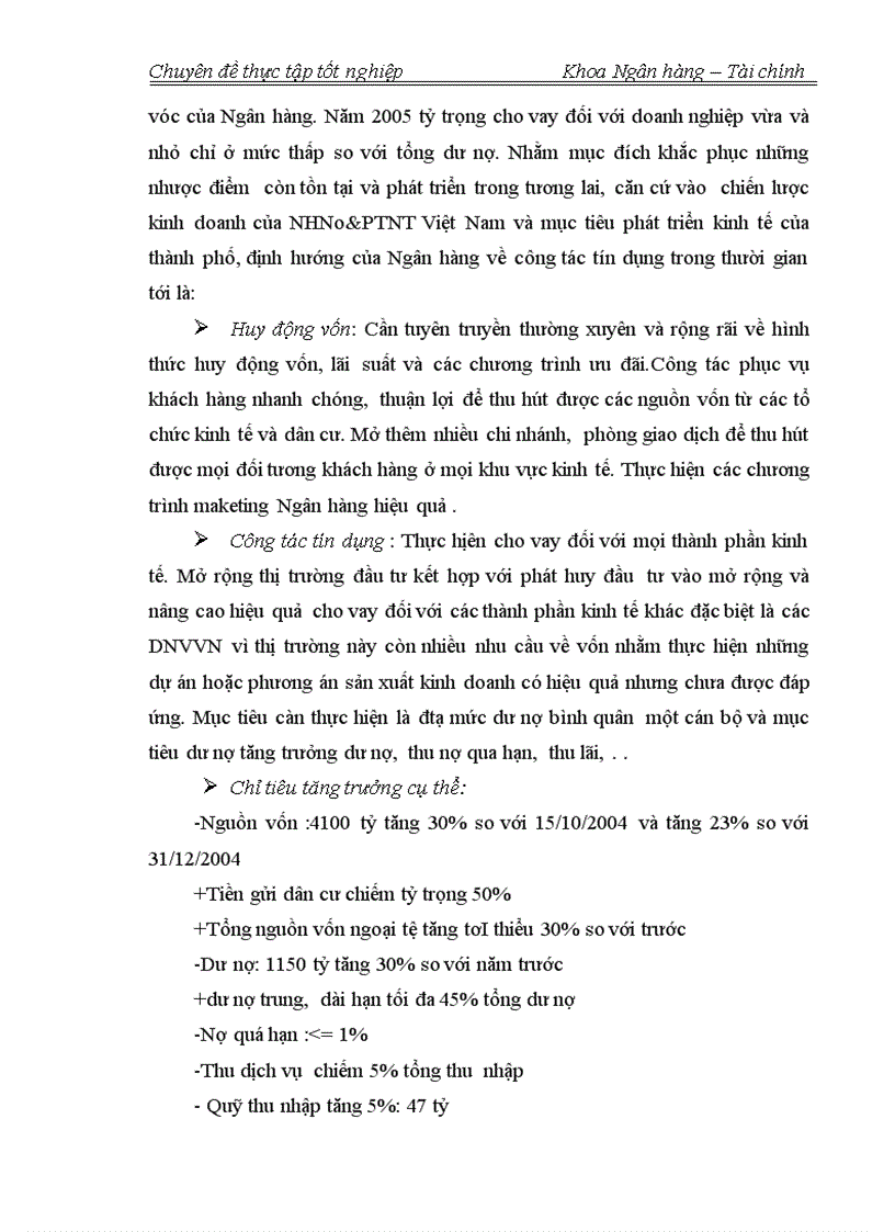 image for page Nâng cao chât lượng cho vay đối với doanh nghiệp vừa và nhỏ tại ngân hàng nông nghiệp và phát triển nông thôn Nam Hà Nội
