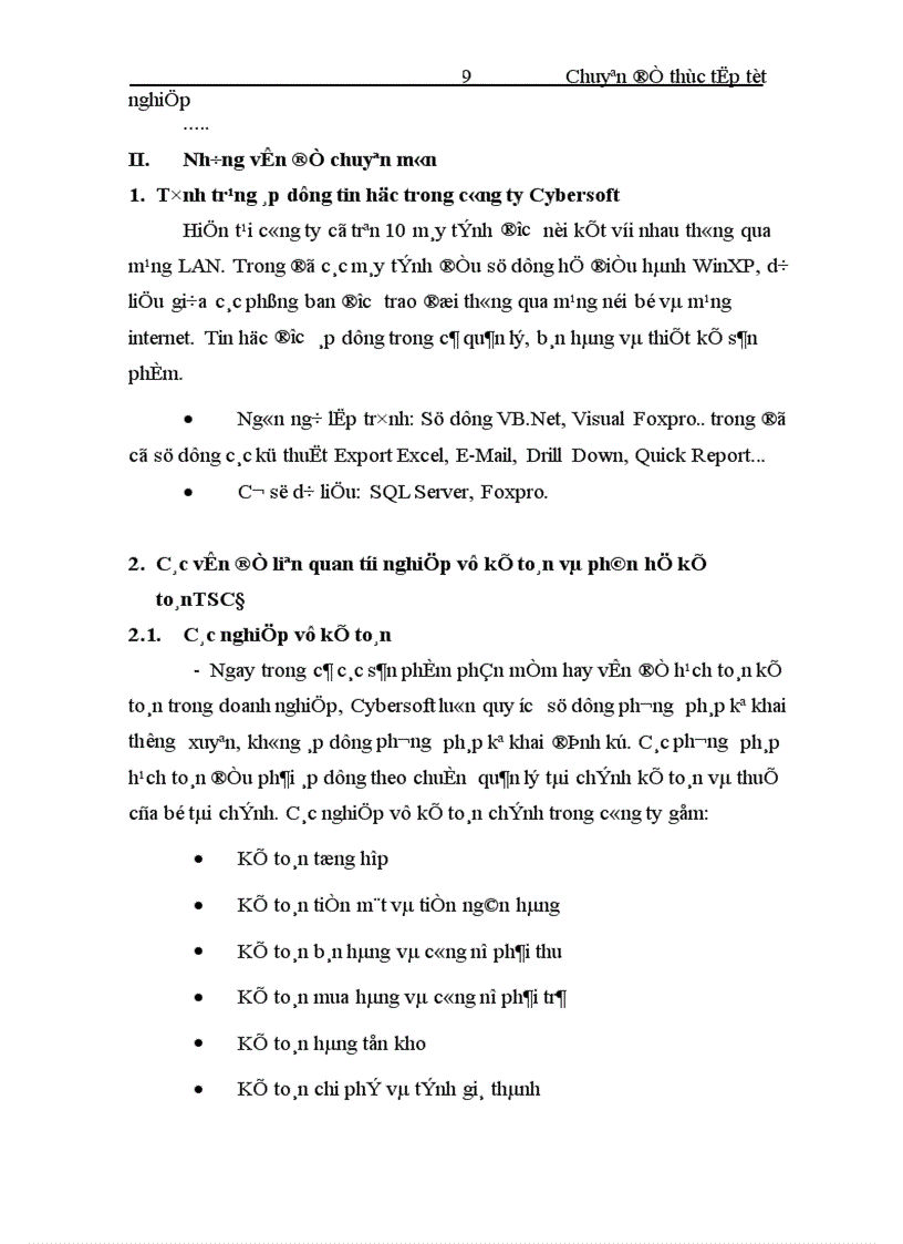 image for page Xây đựng và phát triển hệ thống thông tin quản lý tài sản cố định của công ty cổ phần phần mềm QTDN CyberSoft 1