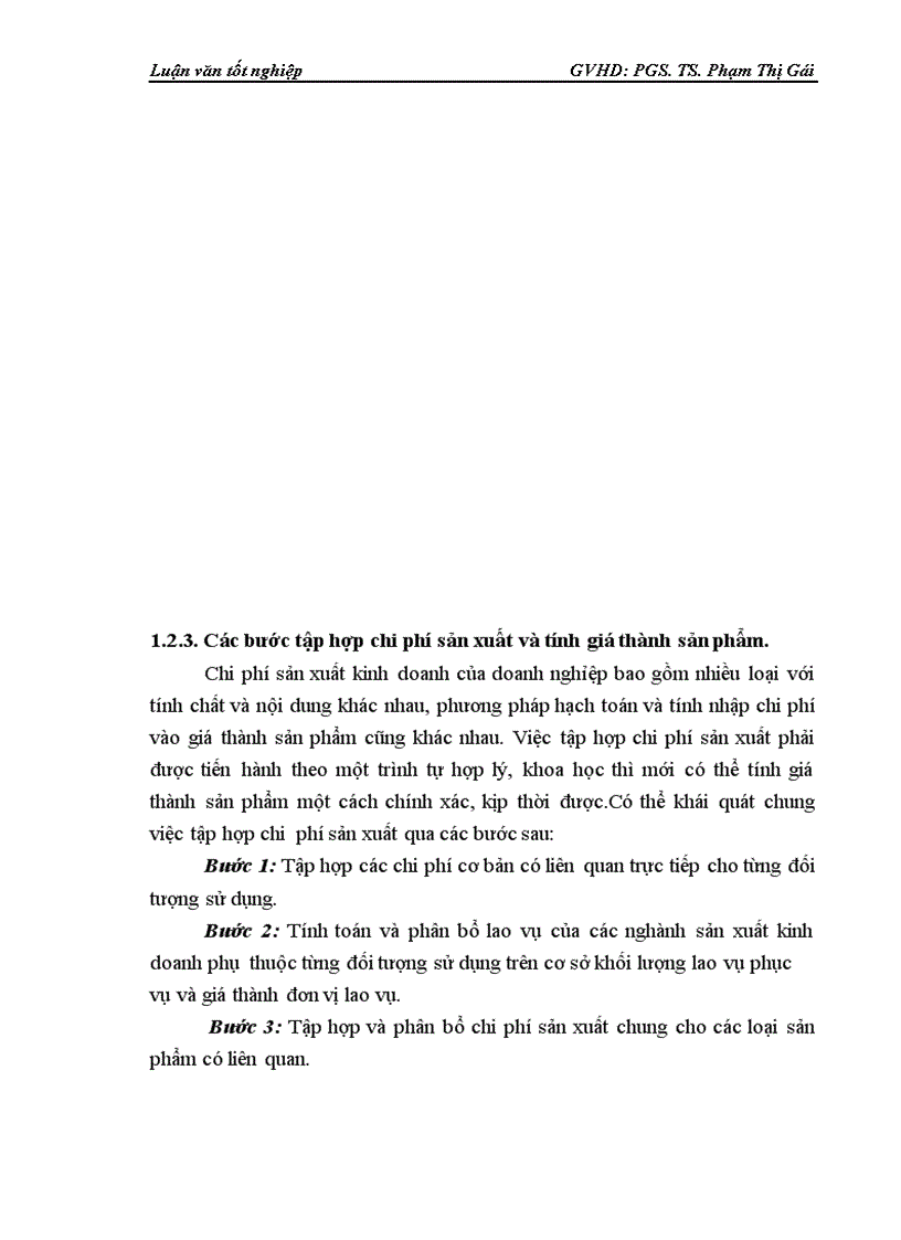 image for page Hạch toán chi phí sản xuất và tính giá thành sản phẩm tại Công ty Sản xuất Kinh doanh đầu tư và dịch vụ Việt Hà 1