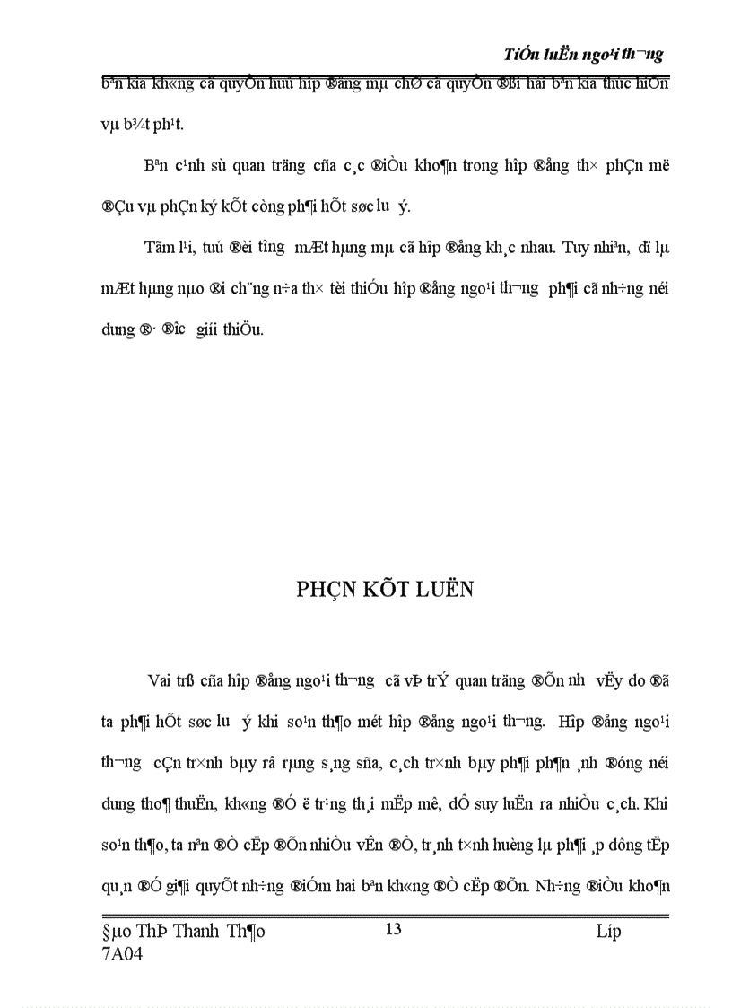 image for page Hợp đồng ngoại thương nội dung và cách thức soạn thảo