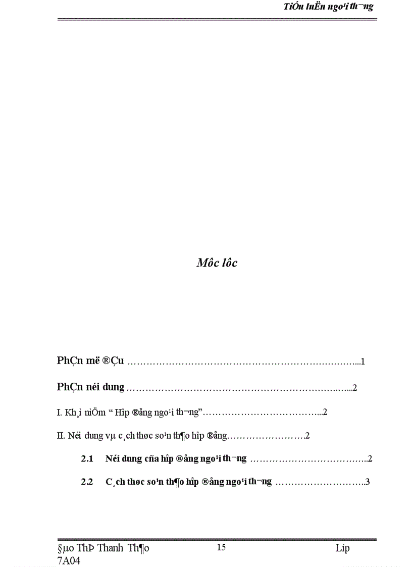 image for page Hợp đồng ngoại thương nội dung và cách thức soạn thảo