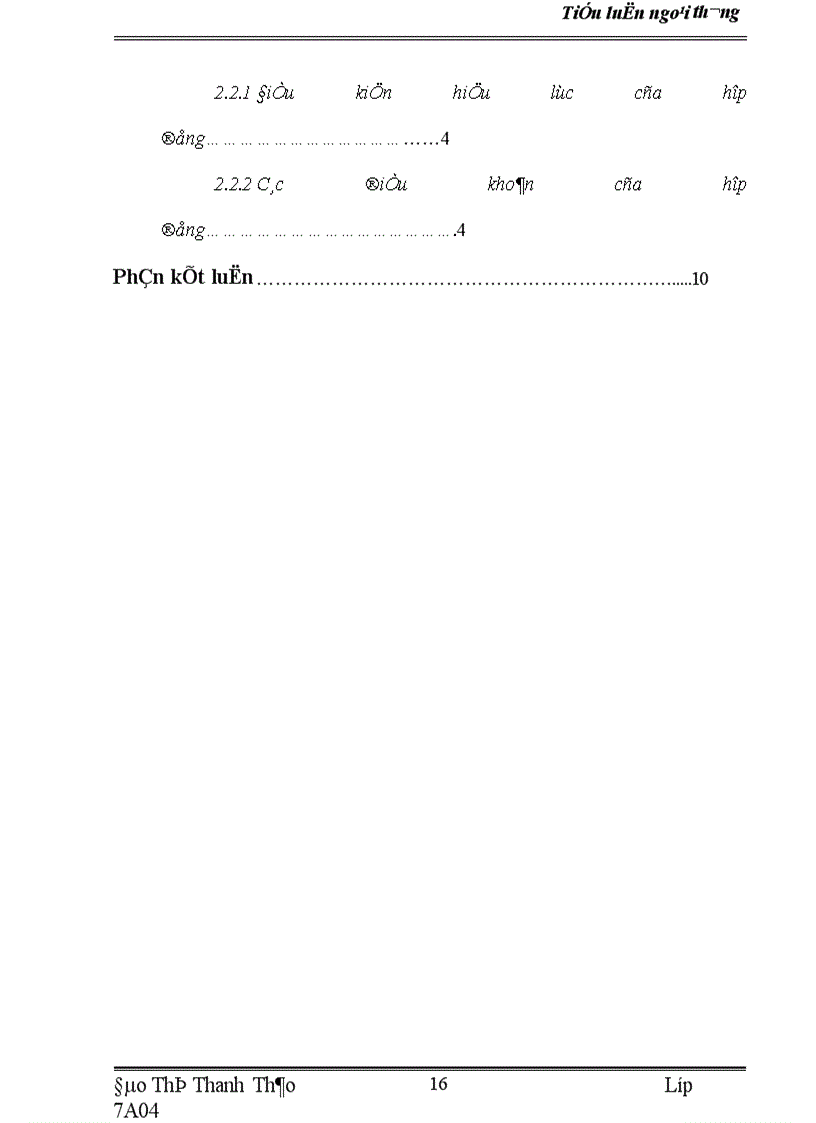 image for page Hợp đồng ngoại thương nội dung và cách thức soạn thảo