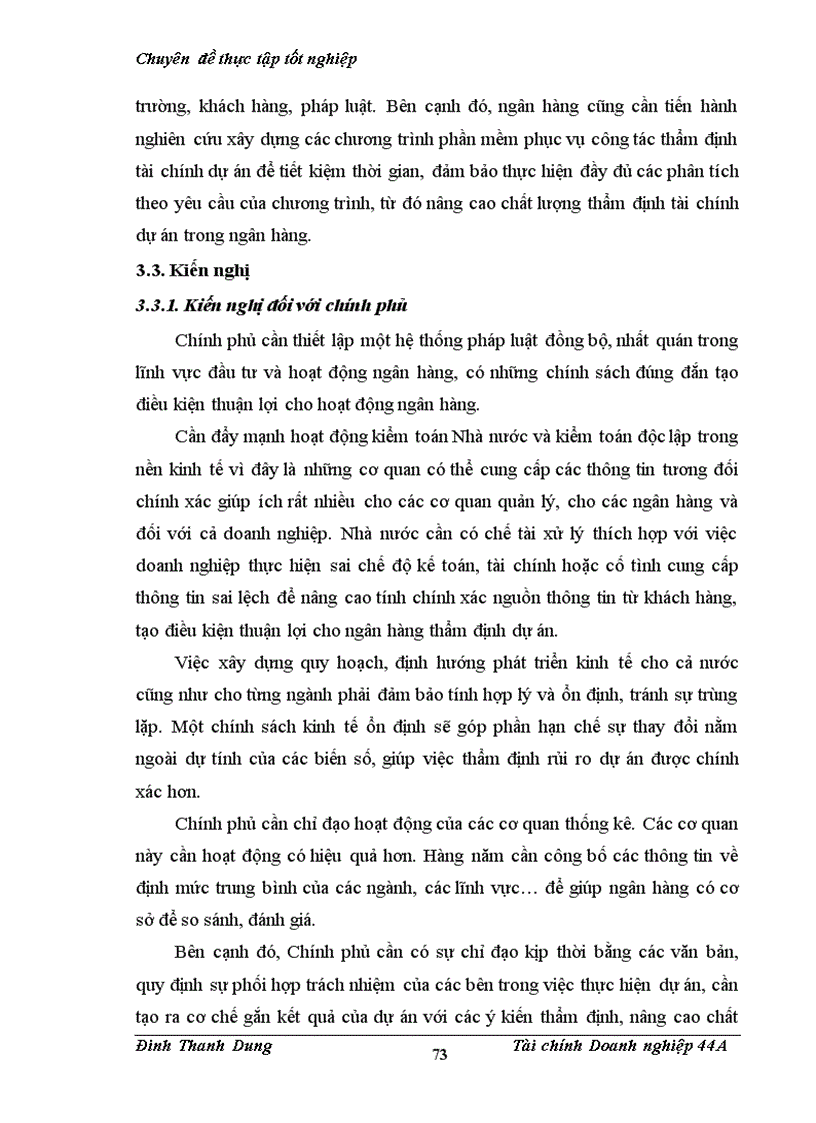 image for page Nâng cao chất lượng thẩm định tài chính dự án trong cho vay tại chi nhánh ngân hàng Công thương Ba Đình đối với các doanh nghiệp ngành xây dựng