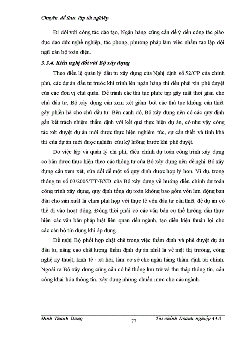 image for page Nâng cao chất lượng thẩm định tài chính dự án trong cho vay tại chi nhánh ngân hàng Công thương Ba Đình đối với các doanh nghiệp ngành xây dựng