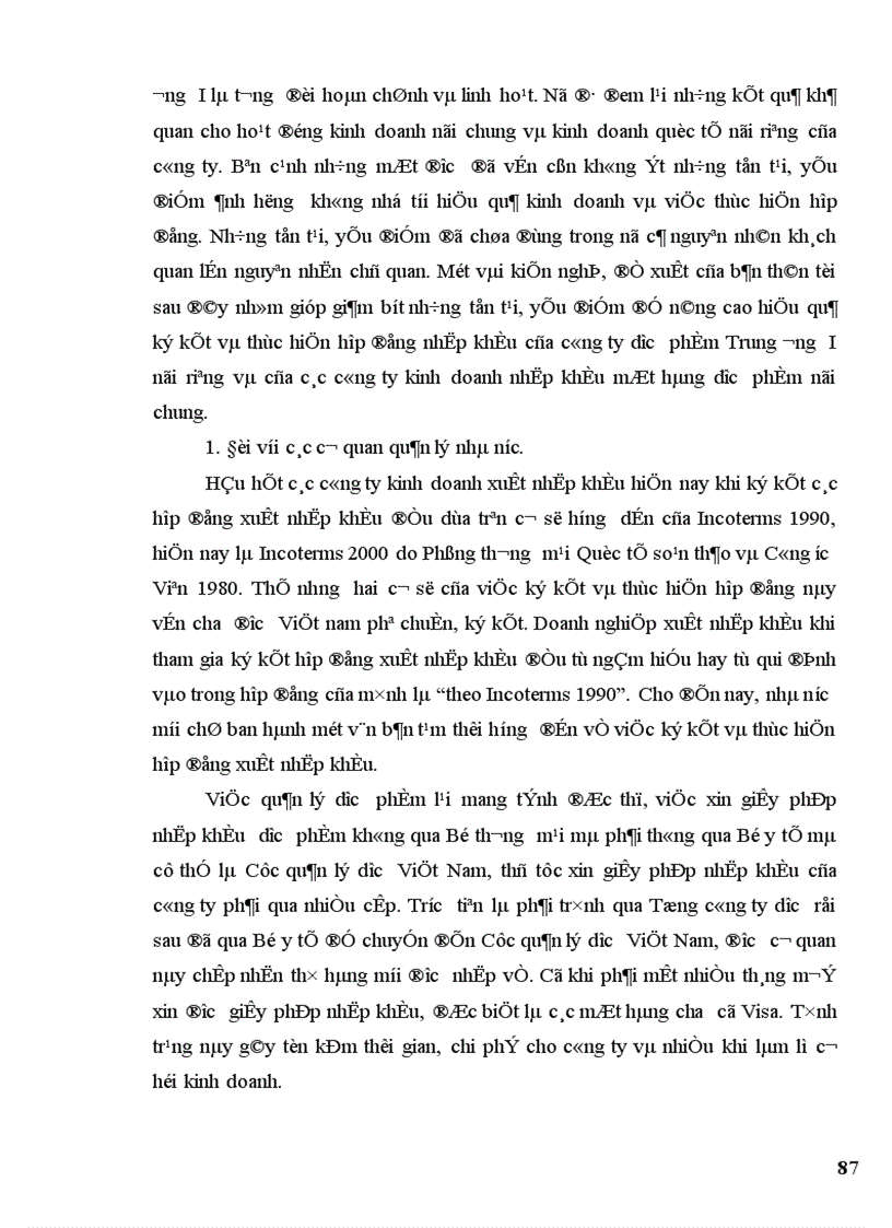 image for page Hoàn thiện việc ký kết và thực hiện hợp đồng nhập khẩu tại công ty Dược phẩm Trung ương I 1