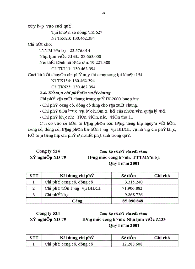 image for page Kế toán tập hợp chi phí sản xuất và tính giá thành sản phẩm ở Xí nghiệp xây dựng 79 Công ty xây lắp 524 1