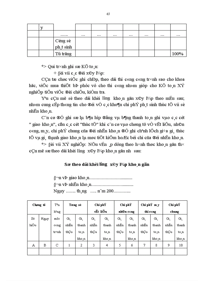 image for page Kế toán tập hợp chi phí sản xuất và tính giá thành sản phẩm ở Xí nghiệp xây dựng 79 Công ty xây lắp 524 1