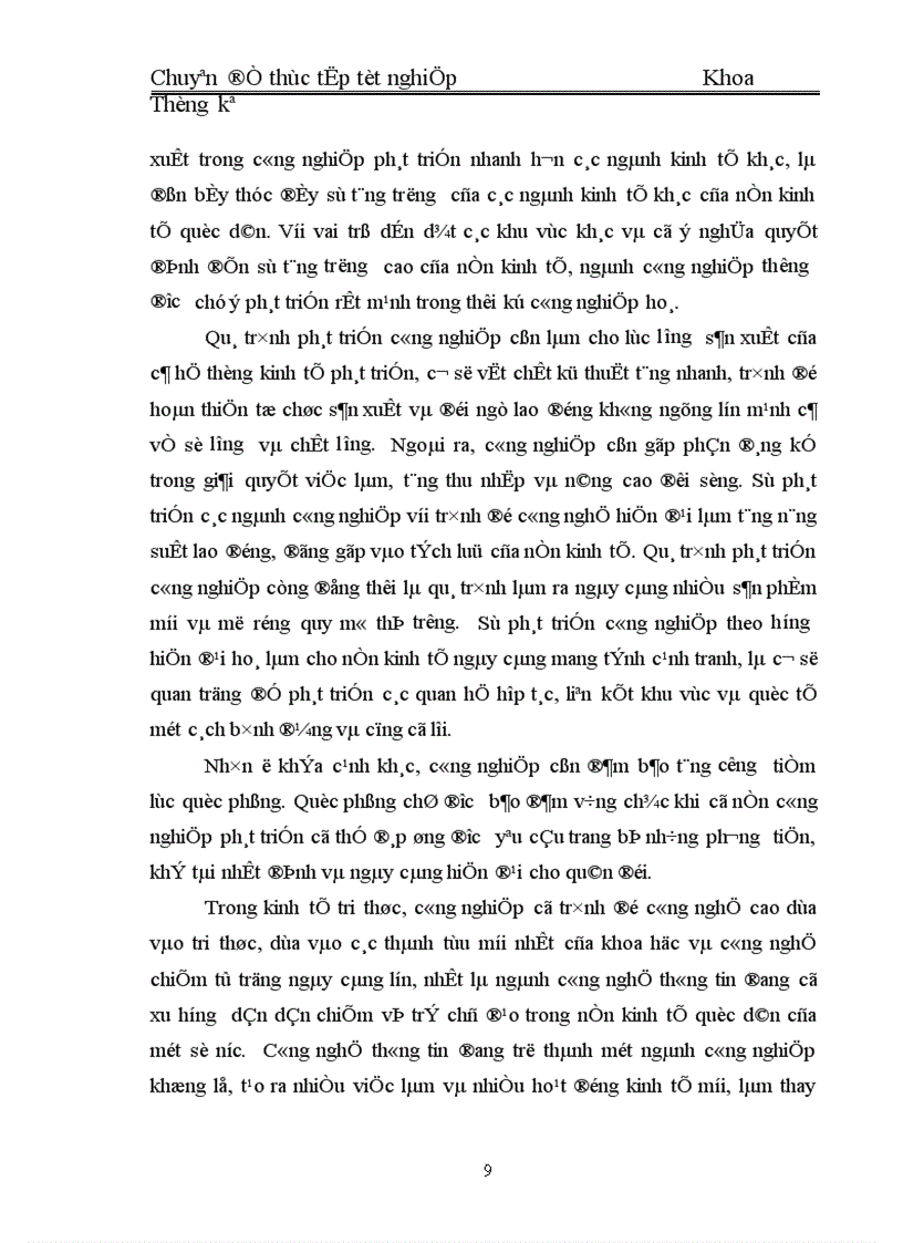 image for page Vận dụng một số phương pháp thống kê để phân tích gía trị sản xuất công nghiệp trên địa bàn tỉnh Tuyên Quang giai đoạn 1996 2005 và dự báo đến năm 2008 1