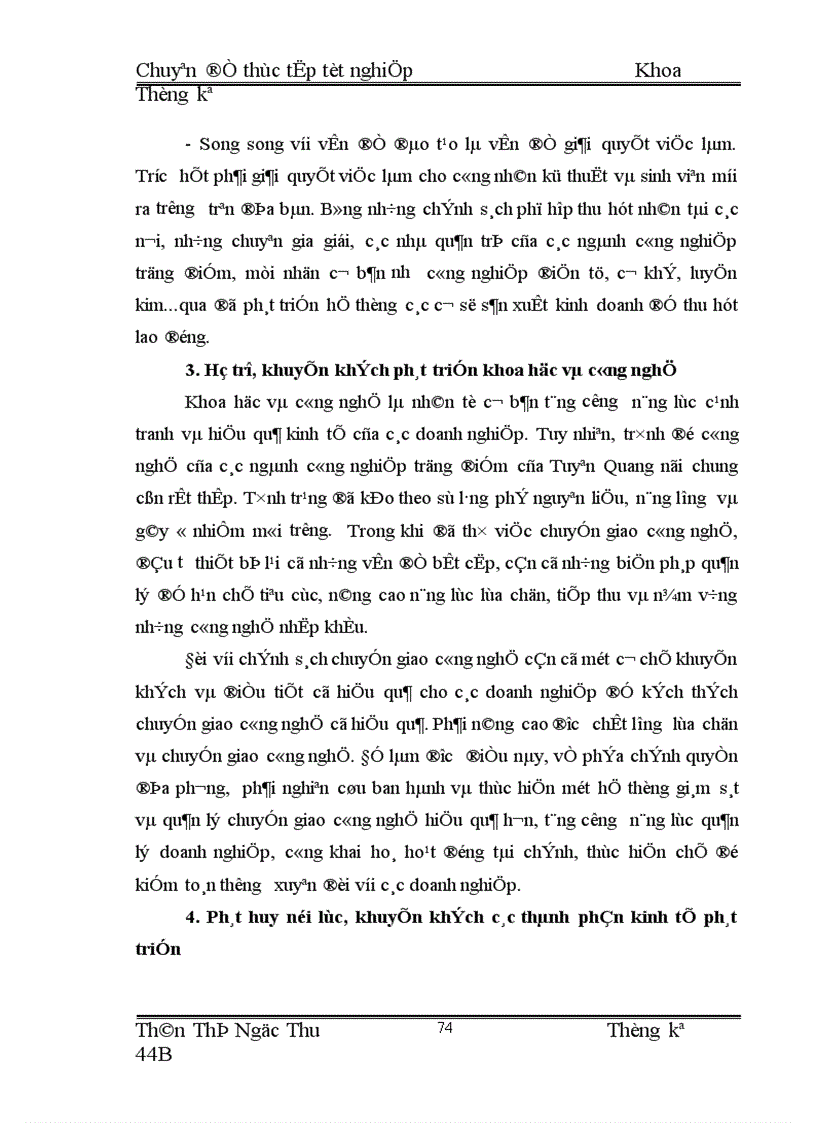 image for page Vận dụng một số phương pháp thống kê để phân tích gía trị sản xuất công nghiệp trên địa bàn tỉnh Tuyên Quang giai đoạn 1996 2005 và dự báo đến năm 2008 1