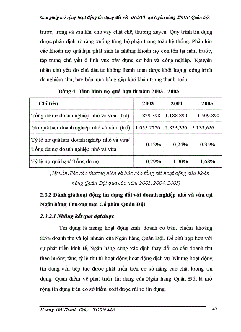 image for page Giải pháp mở rộng hoạt động tín dụng đối với doanh nghiệp nhỏ và vừa tại Ngân hàng Thương mại Cổ phần Quân Đội 1