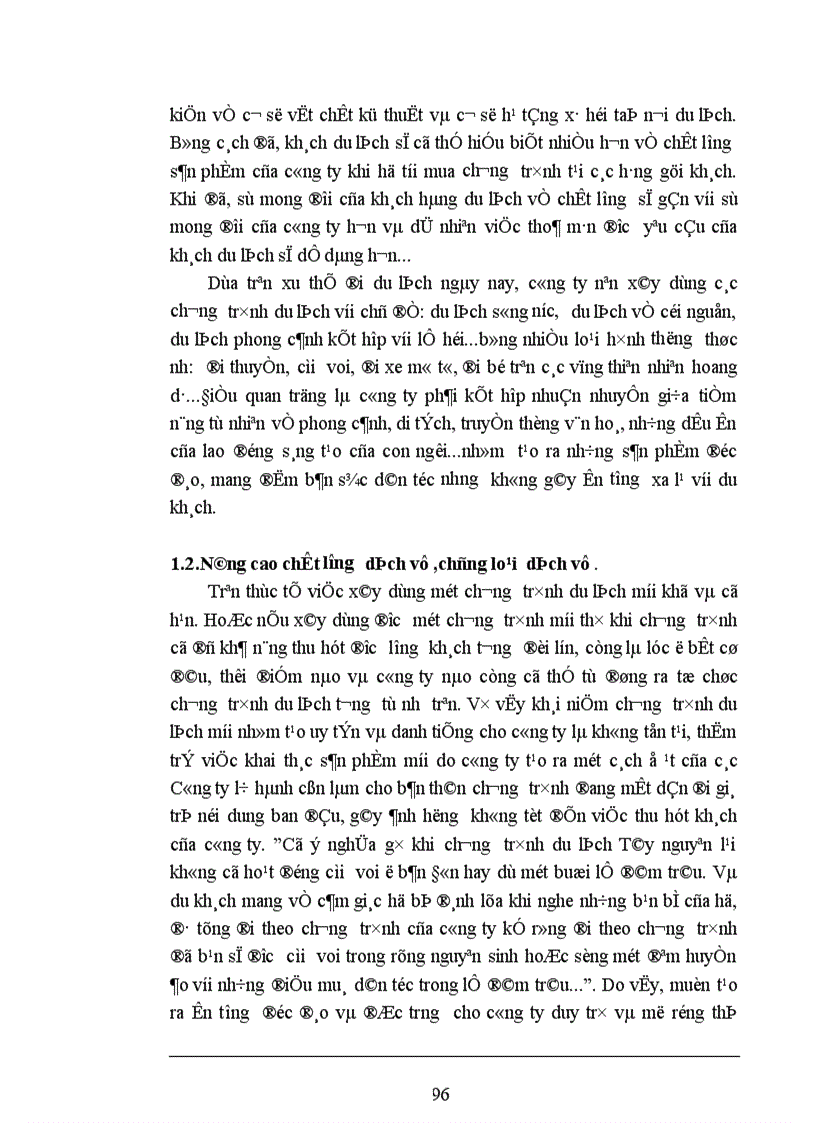 image for page Các giải pháp nhằm duy trì và mở rộng thị trường khách du lịch là người Pháp của Công ty du lịch Việt Nam tại Hà Nội