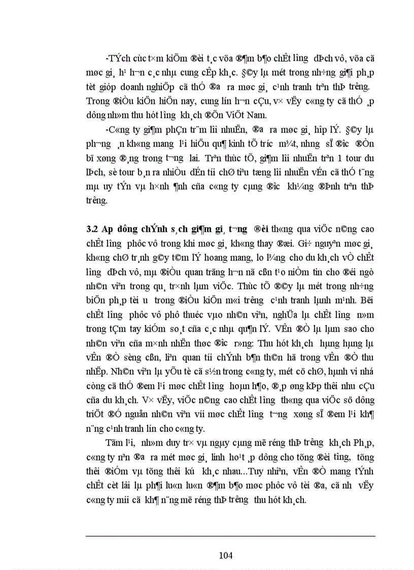 image for page Các giải pháp nhằm duy trì và mở rộng thị trường khách du lịch là người Pháp của Công ty du lịch Việt Nam tại Hà Nội