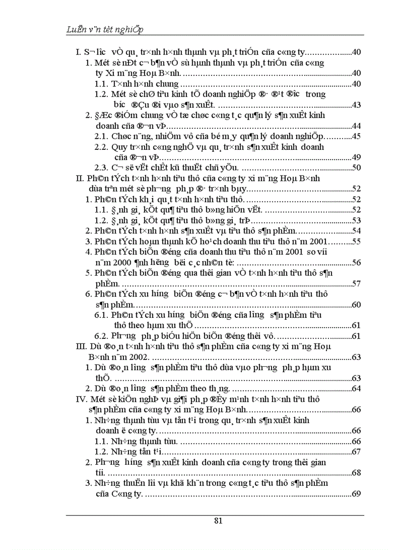 image for page Vận dụng một số phương pháp thống kê phân tích tình hình tiêu thụ sản phẩm của Công ty xi măng Hoà bình giai đoạn 1997 2001và dự đoán năm 2002 1