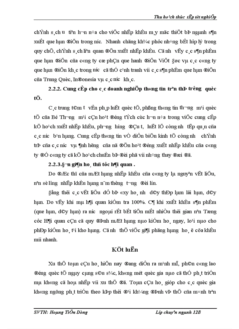 image for page Hoạt động sản xuất và xuất nhập khẩu của Công ty cổ phần que hàn điện Việt Đức ViWelCo thực trạng và giải pháp
