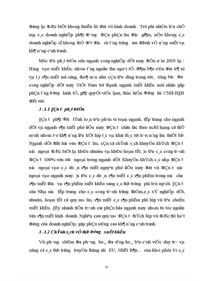 image for page Một số biện pháp nâng cao khả năng cạnh tranh của hàng dệt may Việt Nam trên thị trường thế giới