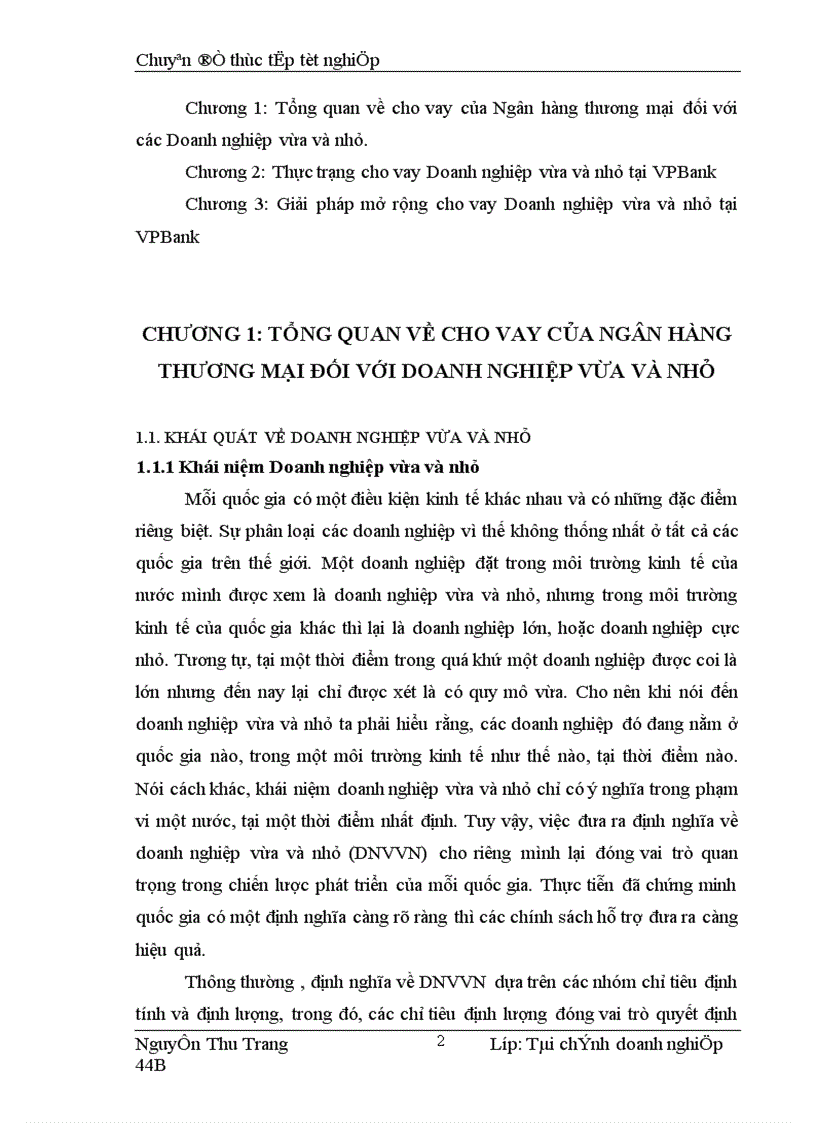 image for page Mở rộng cho vay đối với doanh nghiệp vừa và nhỏ tại VPBank