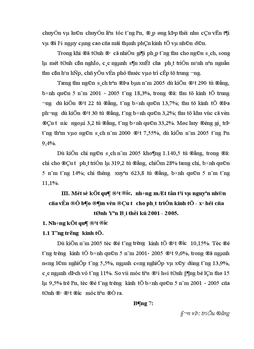 image for page Một số giải pháp nhằm bảo đảm vốn đầu tư cho phát triển kinh tế xã hội trên địa bàn tỉnh Yên Bái thời kỳ 2006 2010