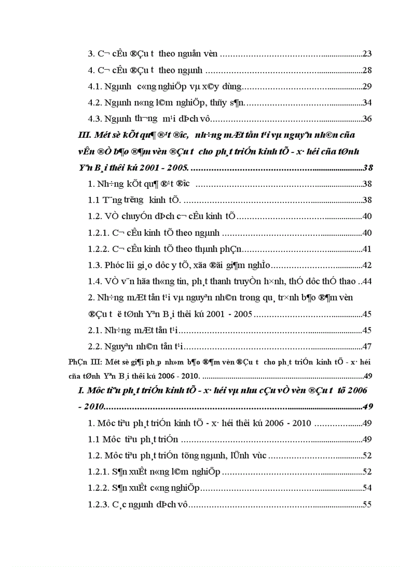 image for page Một số giải pháp nhằm bảo đảm vốn đầu tư cho phát triển kinh tế xã hội trên địa bàn tỉnh Yên Bái thời kỳ 2006 2010