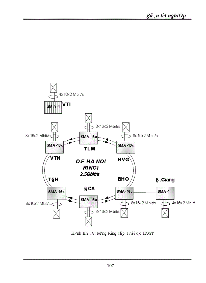 image for page Kỹ thuật truyền dẫn đồng bộ SDH ứng dụng kỹ thuật truyền dẫn SDH vào mạng cáp quang Hà Nội 1