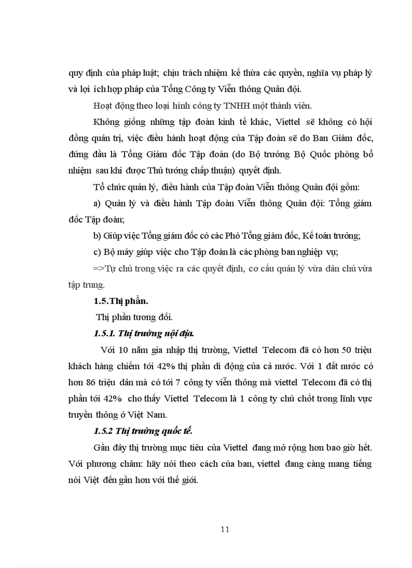 image for page Sử dụng Phân tích SWOT đối với VIETTEL