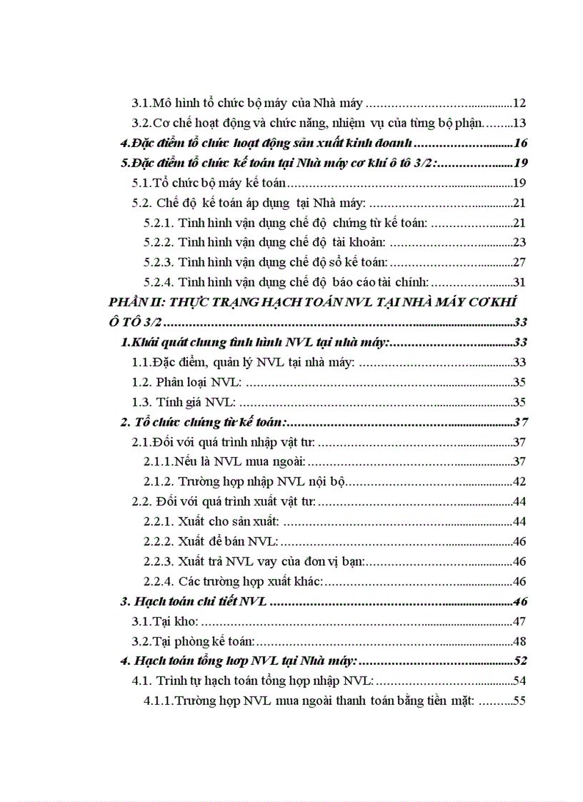 image for page Thực trạng hạch toán NVL tại nhà máy cơ khí ôtô