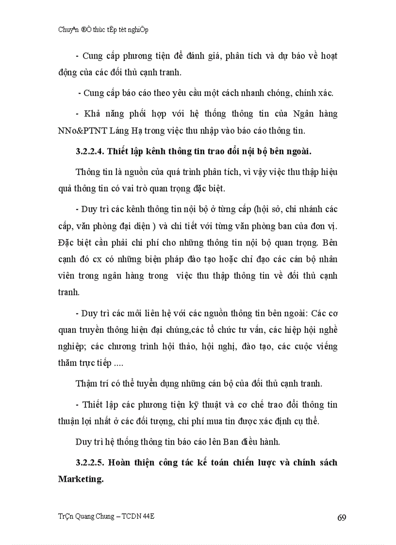 image for page Nâng cao hiệu quả cạnh tranh của Ngân hàng Nông nghiệp và Phát triển Nông thôn Láng Hạ