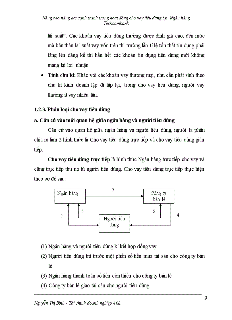 image for page Nâng cao năng lực cạnh tranh trong họat động cho vay tiêu dùng tại hội sở ngân hàng thương mại cổ phần kỹ thương Việt Nam
