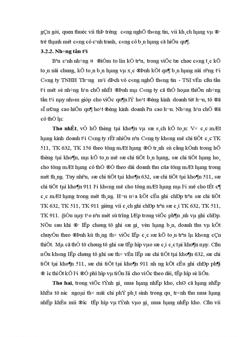 image for page Kế toán lưu chuyển hàng hoá và xác định kết quả tiêu thụ hàng hoá tại công ty TNHH thương mại dịch vụ công nghệ thông tin TSI 1