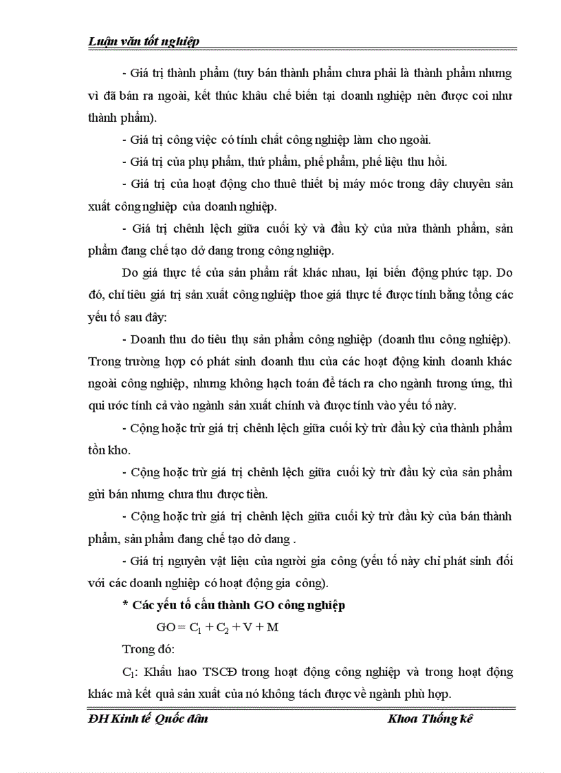 image for page Vận dụng một số phương pháp thống kê để phân tích tình hình phát triển công nghiệp trên địa bàn Hà Tây thời kỳ 2000 2005 và dự đoán đến năm 2007